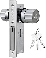 Vista 13 de 100% Cerradura de teclado sin llave para tienda, Adams Rite comercial DIY de remplazo de embutir, cerradura de entrada de aluminio sin perforación