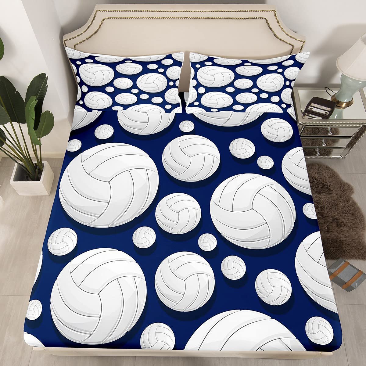 NTBED Lenzuolo Con Angoli Console Di Gioco Blu - Singolo 99x190 Cm + 2 Federe - Microfibra - 2