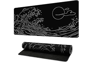 Sea Wave Gaming Mouse Pad: Conquer Every Virtual Battlefield with Precision