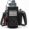 Tactical Molle Pouch Multifunctional Water Bottle Pouch Phone Pouch EDC Bag with Shoulder Strap
