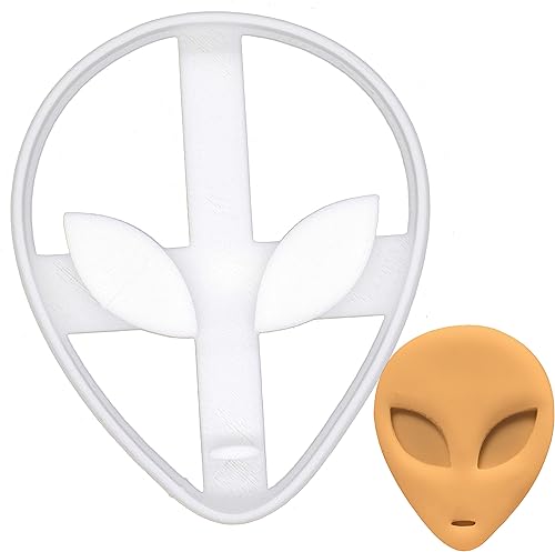 Cortador de galletas Alien, 1 pieza - Bakerlogy