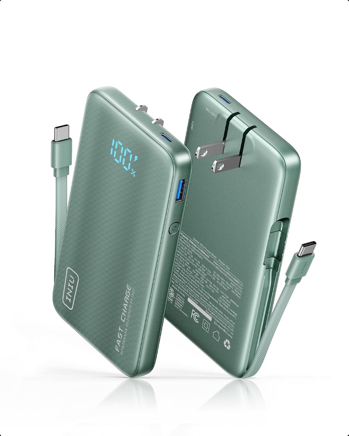 INIU P24 45W 3-in-1 power bank