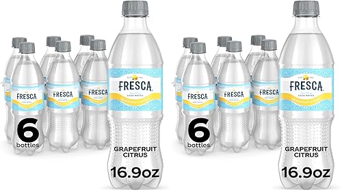 Fresca Grapefruit Citrus Sparkling Soda Water | Bottles | 16.9