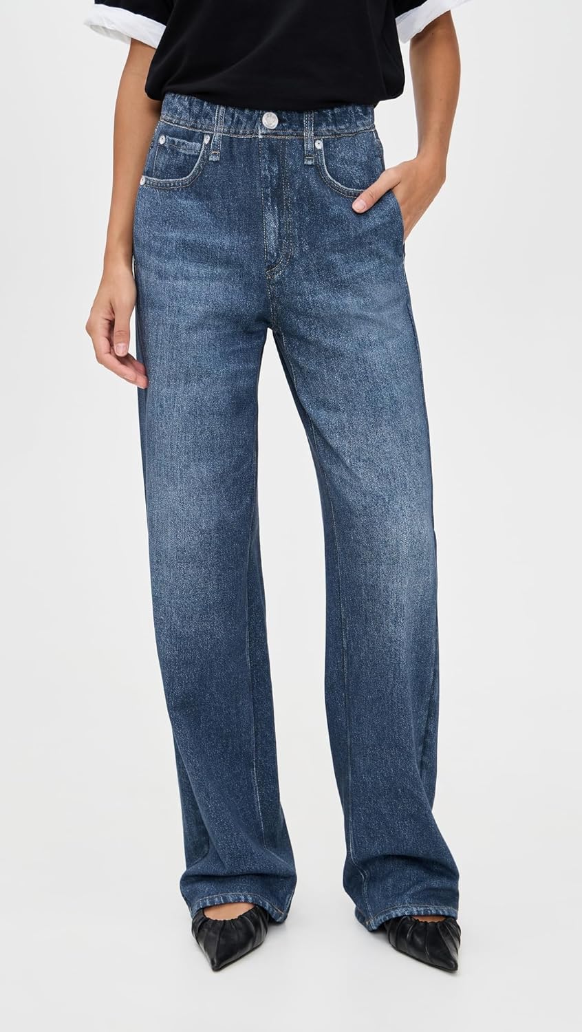 rag & bone Women's Miramar Terry Wide Leg Pants - Image 2