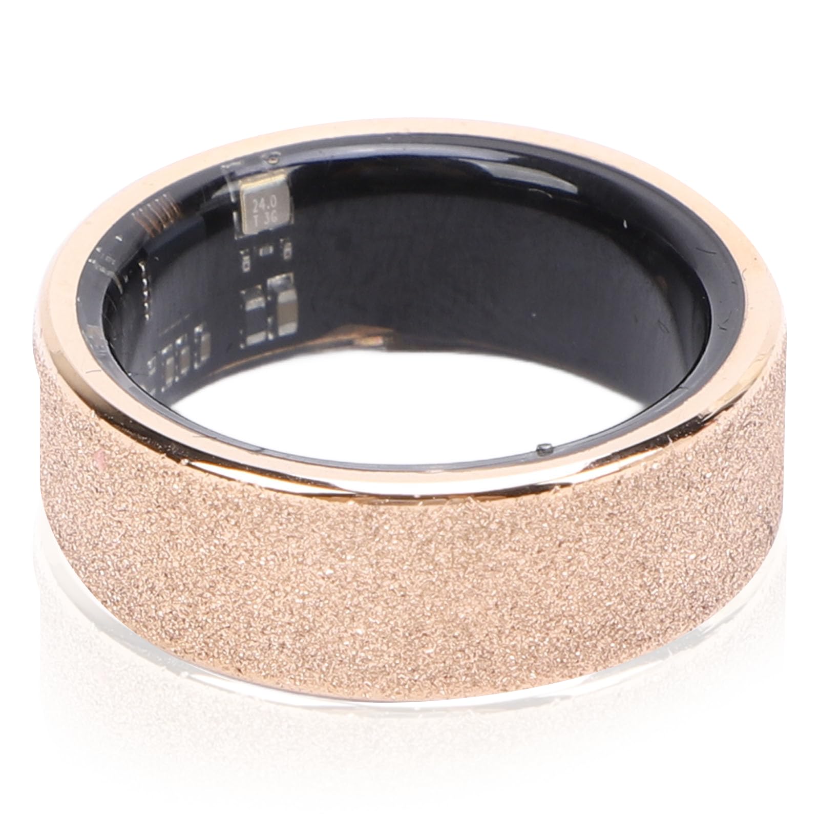 Garsent Smart Ring Fitness Tracker, Bluetooth IP68 étanche, Surveillance du Sommeil, des Pas et de la santé, Anneaux Intelligents de Sport élégants pour Hommes et Femmes iOS et Android,