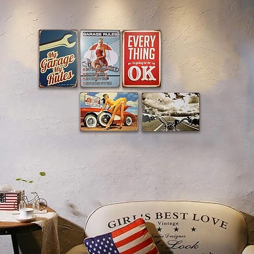 Miniatura 5 de SIGNCHAT Metal Tin Sign Danger No Diving Swimming Pool Hot Tub Tin Warning Sign Metal Sign 8X12 Inches