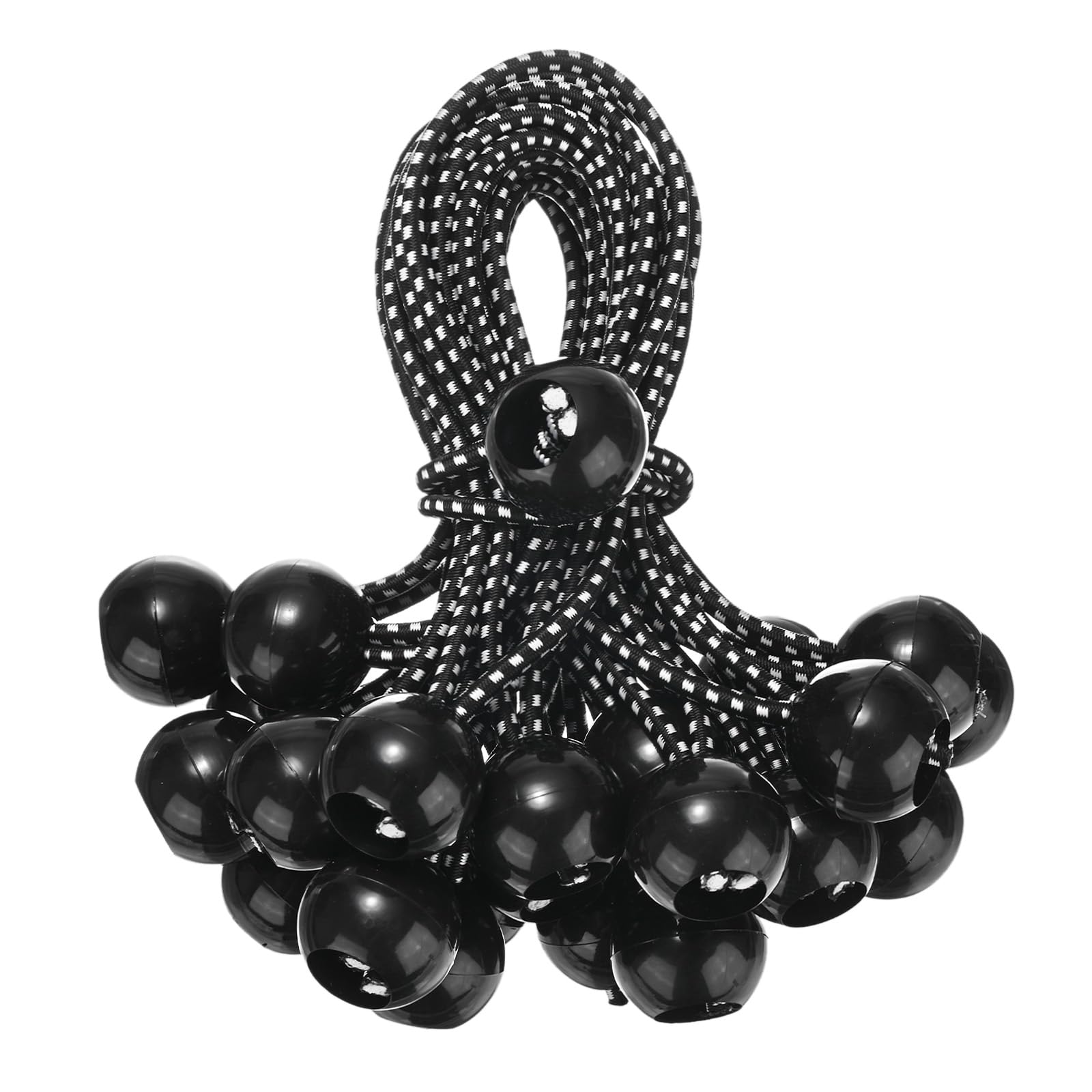 M METERXITY 25-Pack Ball Bungee Cords