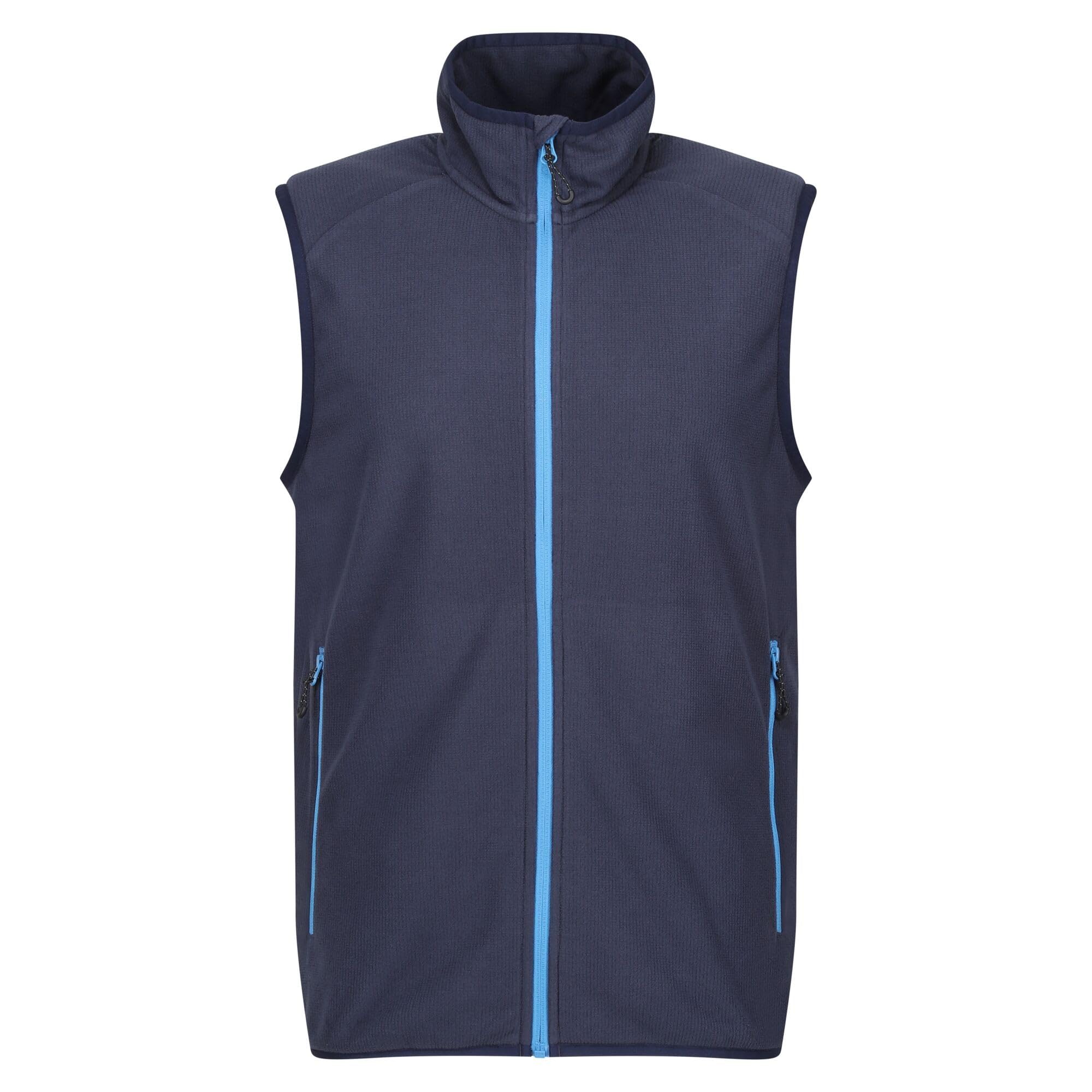 Regatta Professional Mens Navigate Fleece Gilet, Blue, XL UK