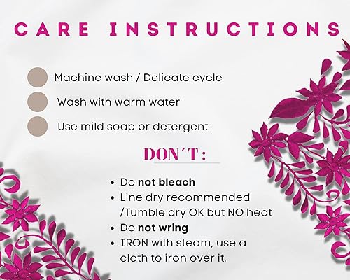 Miniatura 9 de OR1GIN - Camino de mesa hecho a mano, hilo de seda y algodón de alta calidad, diseño mexicano, bordado a mano por artesanos, marfil y rosa