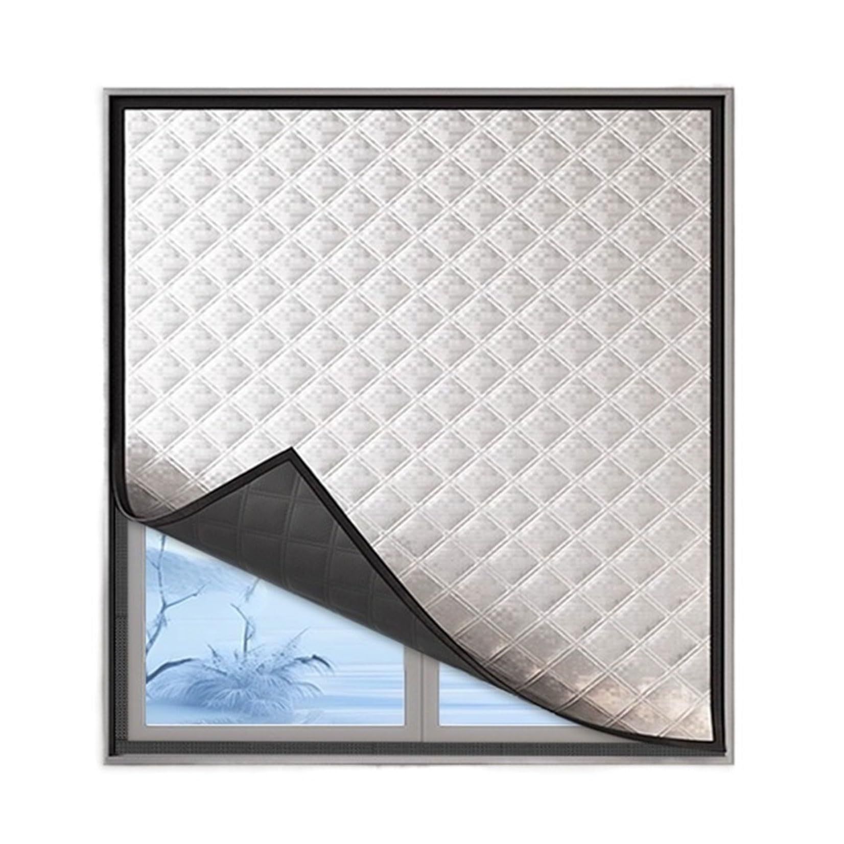 Rideaux Hivernage avec Film Isolant Fenêtre pour Chambre et Salon