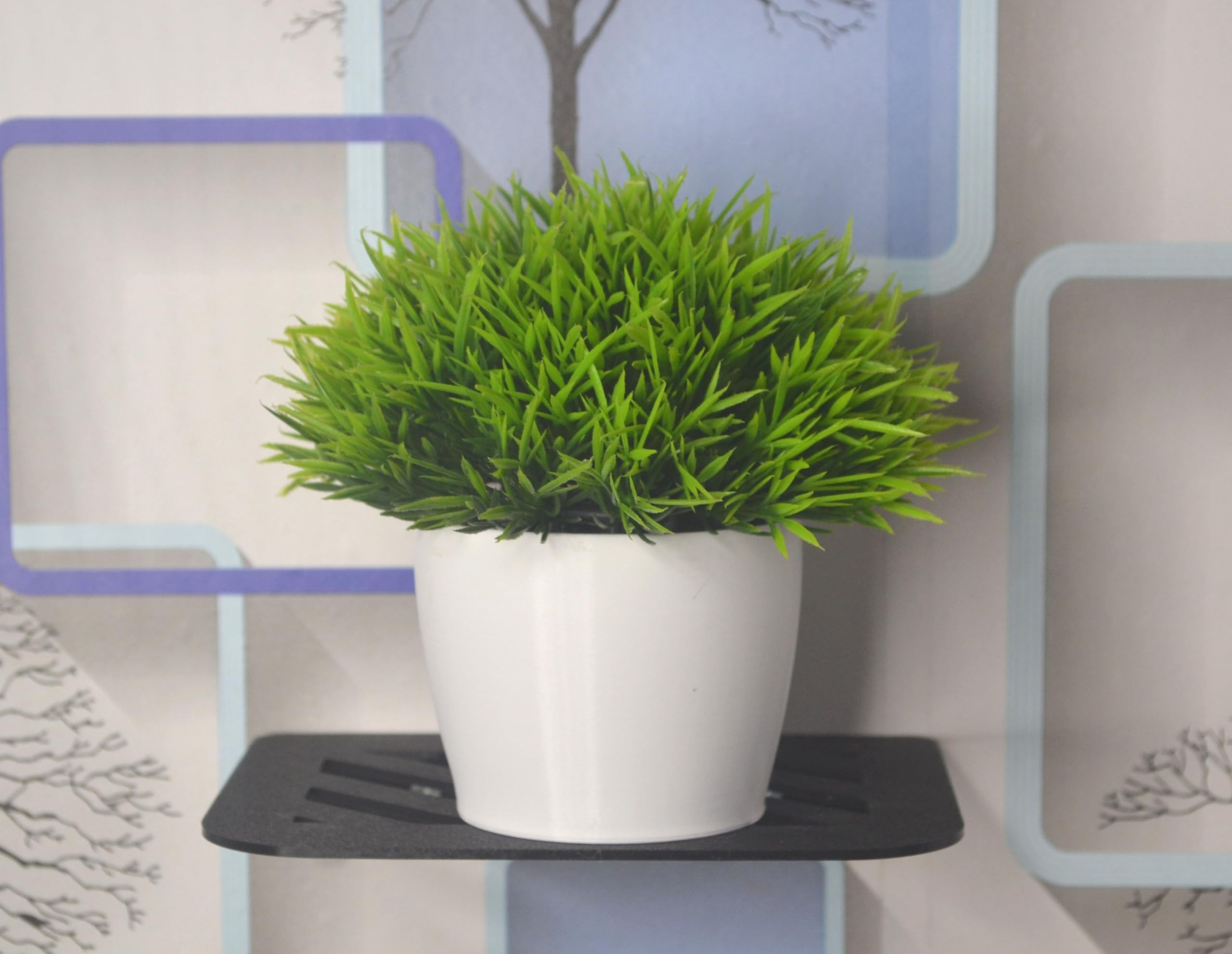 Ayush Creation Introduce an Artificial Plant with Pot, Realistic Looking - AC-PLANTER-POT-055, This Artificial Potted Plant can Bring Green Life and Freshness to Your Living & Work Space.