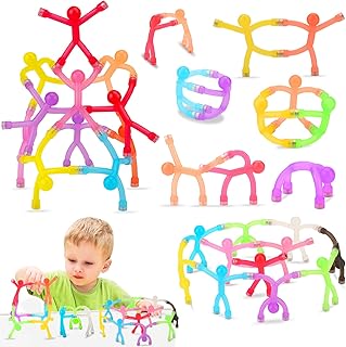 24Pcs Magnetic-People-Magnet-Men: Magnetic Travel Toys for Kids, Creative, Portable and Educational, Funny Magnets for Kids, Small Toys for Classroom Prizes, Easter Egg Stuffers, Office