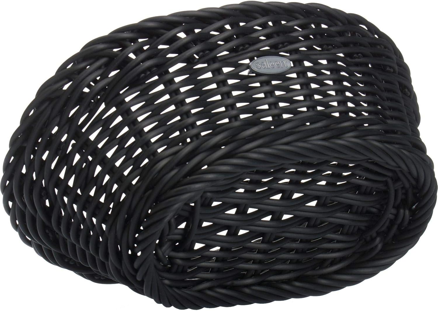 Saleen Basket Oval 25x17x8,5 cm in Black, 25 x 17 x 8.5 cm