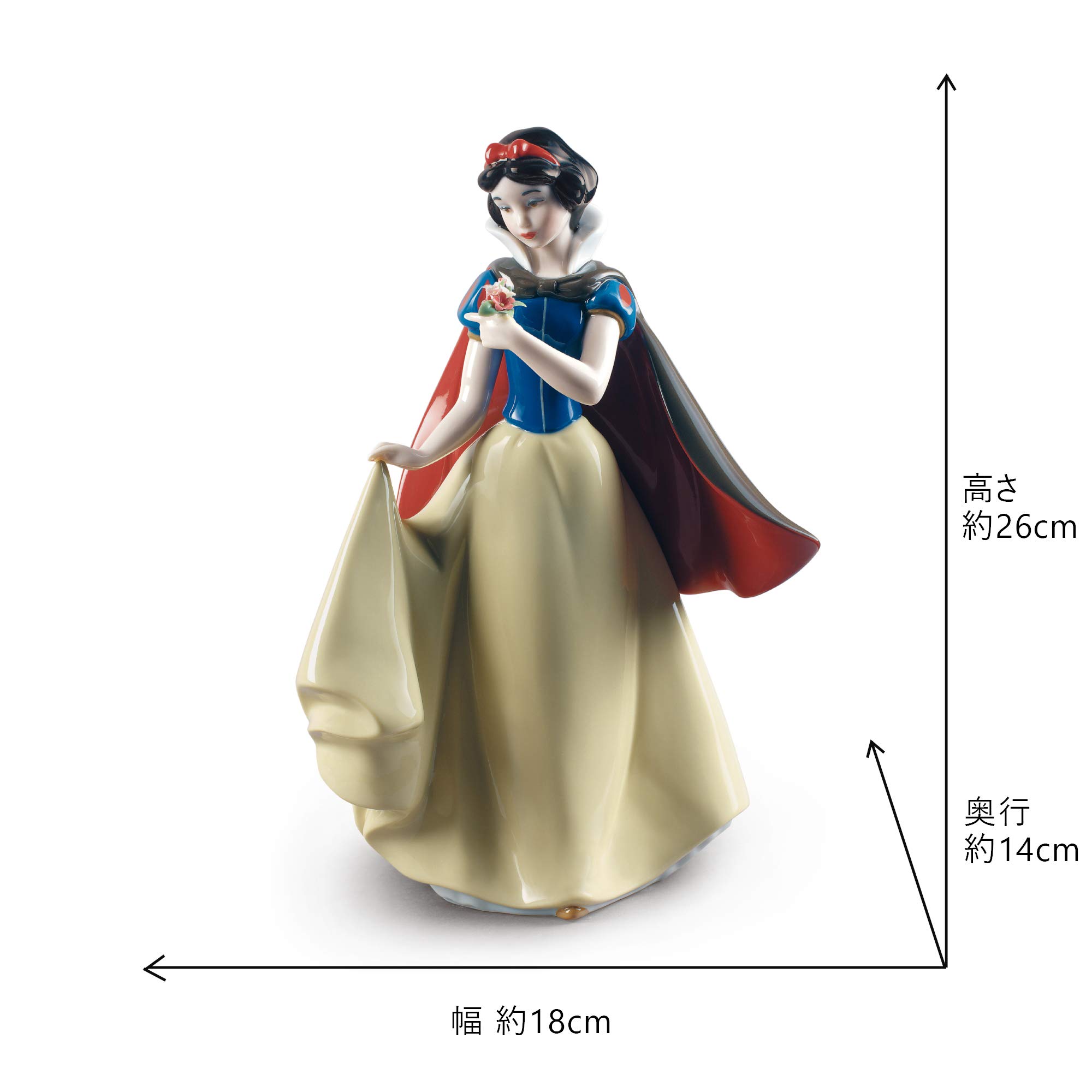リヤドロ 白いドレスの女性フィギュア　リヤドロ 2つ！激安 Amazon.co.jp: リヤドロ LLADRÓ 人形 白雪姫 01009320 : ホーム