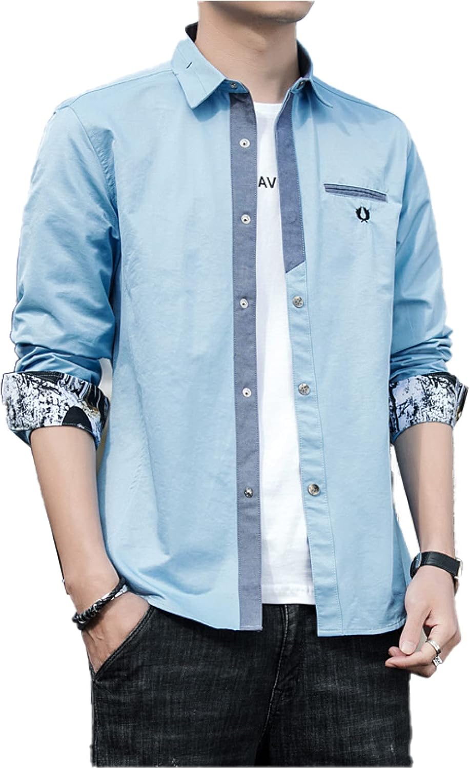 シャツ メンズ 長袖 オックスフォード 無地 ゆったり 通気性 トップス 大きいサイズ ボタンダウンシャツ 春服 夏服 きれいめ おしゃれ シンプル メンズコート 紳士 値引