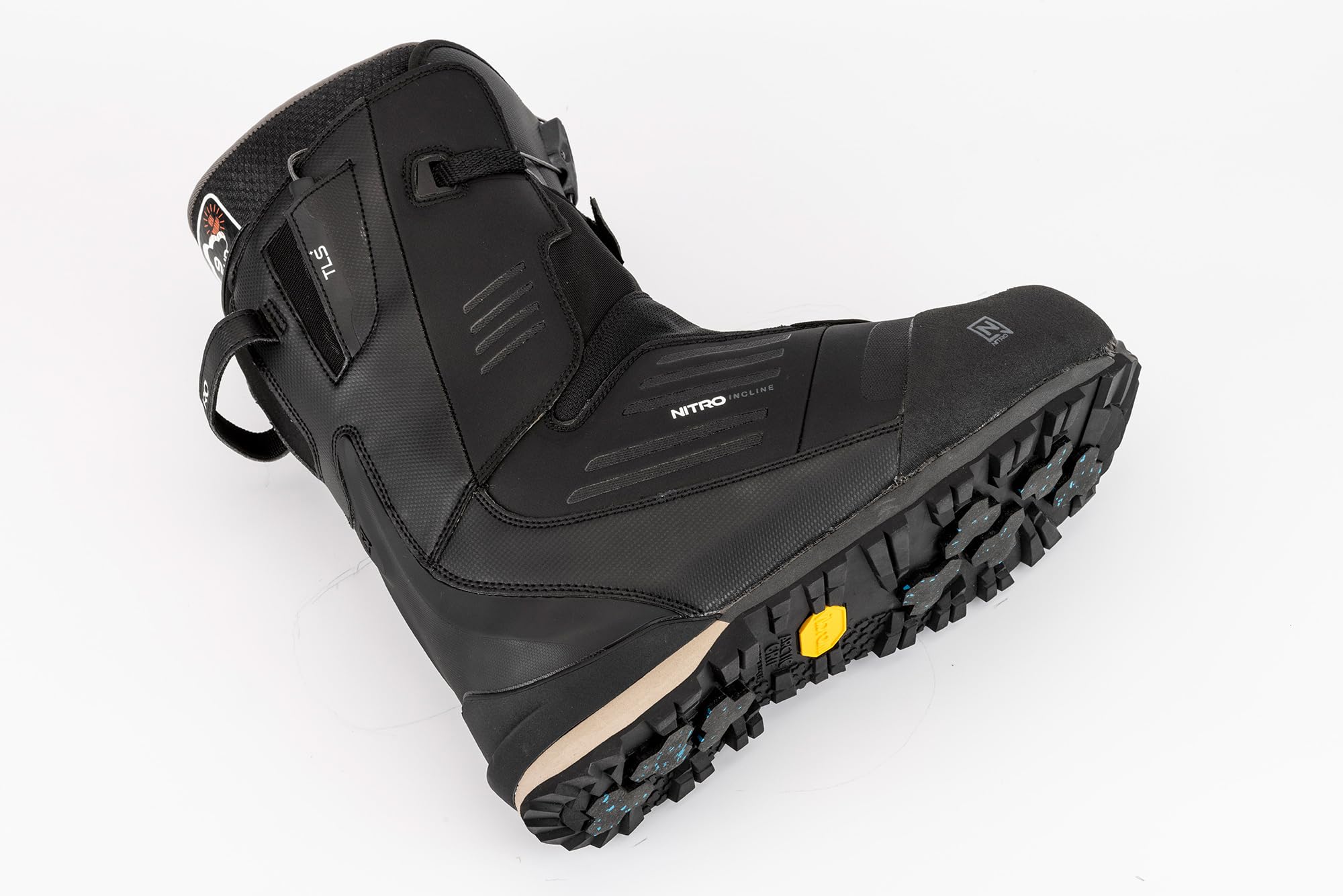 Nitro Incline TLS+ Bottes de Snowboard pour Hommes, Noir, 28