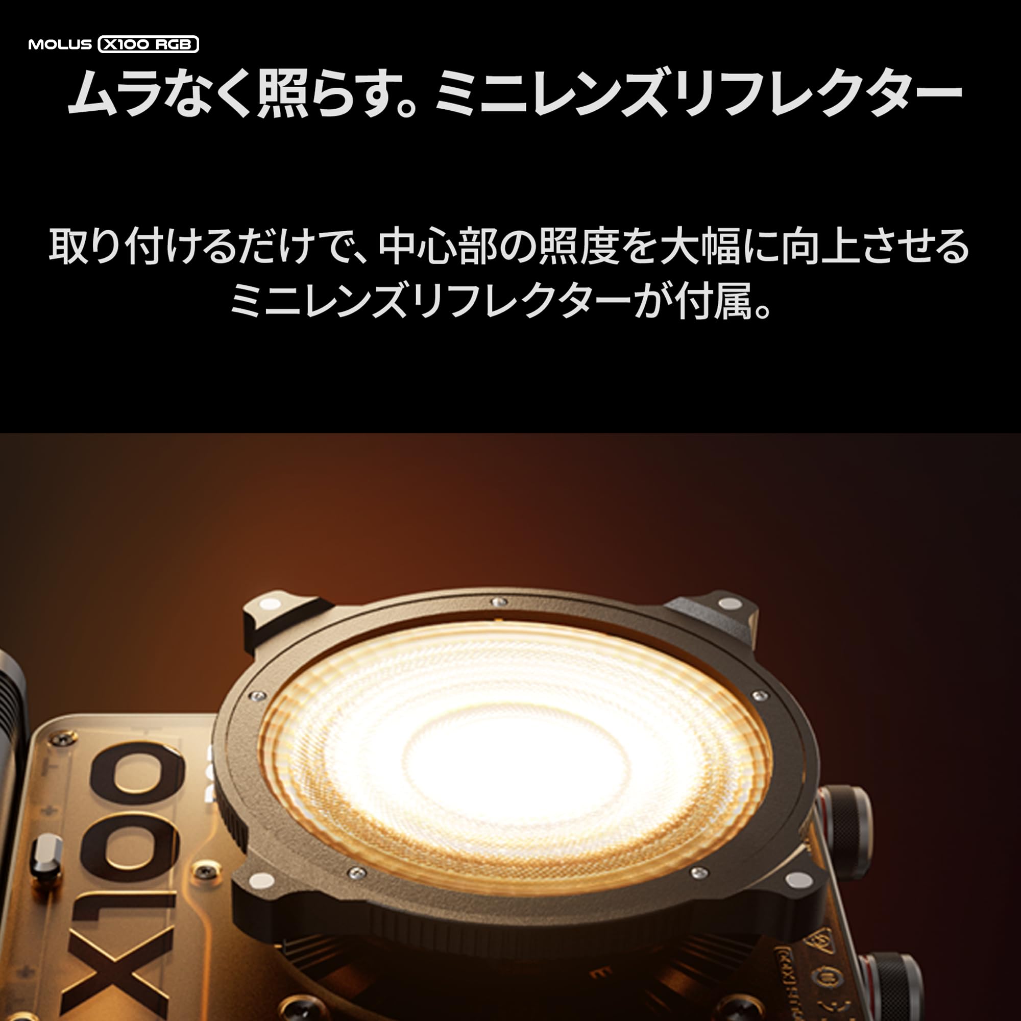 Amazon | 【国内正規品】ジーウン(Zhiyun) 撮影用LEDライト MOLUS