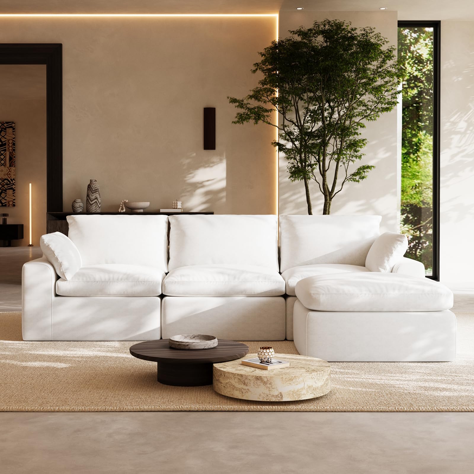 Novilla 104.3' Modular Cloud Couch