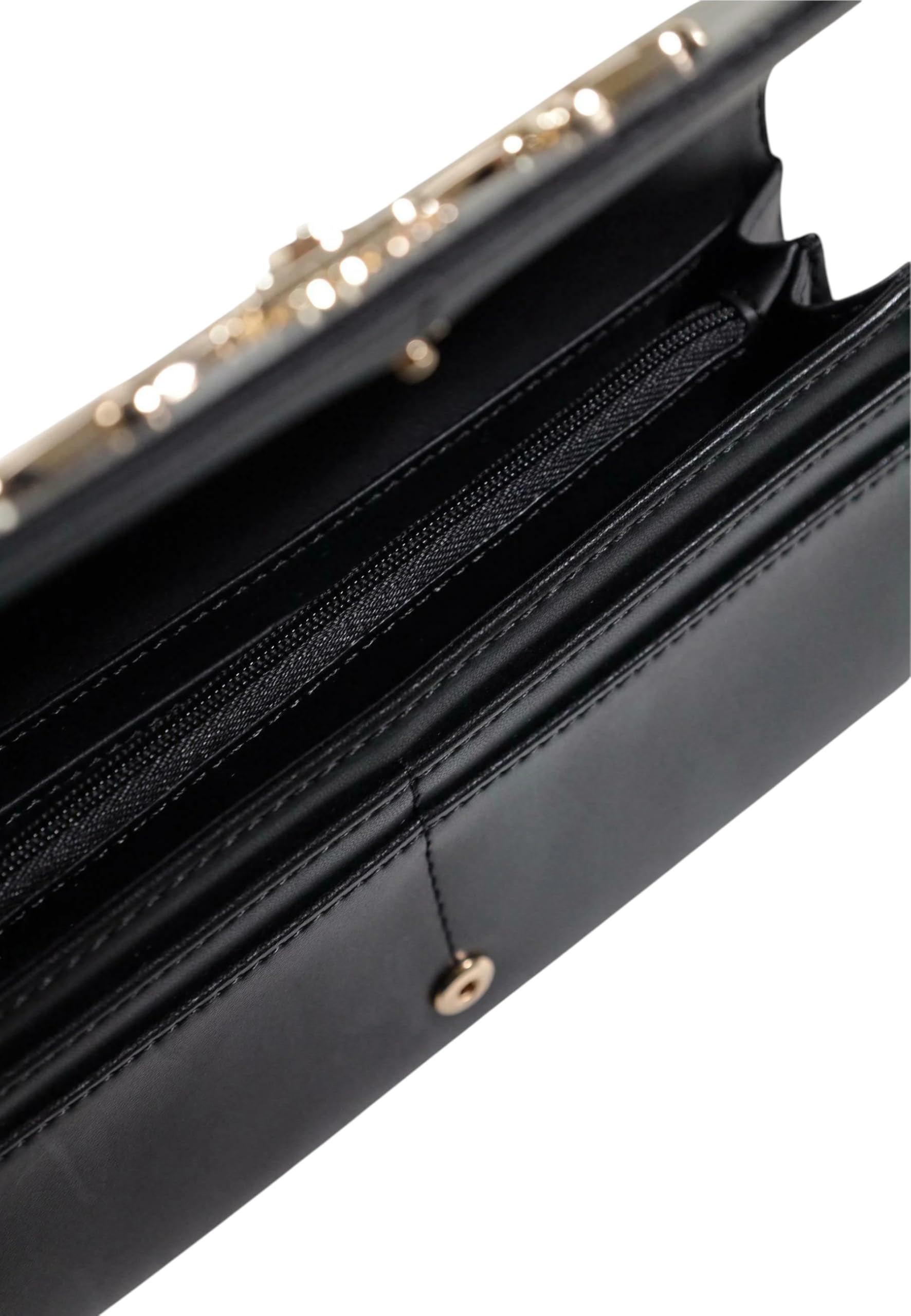 GUESS portafoglio Janie SLG Flap Organizer Black nero