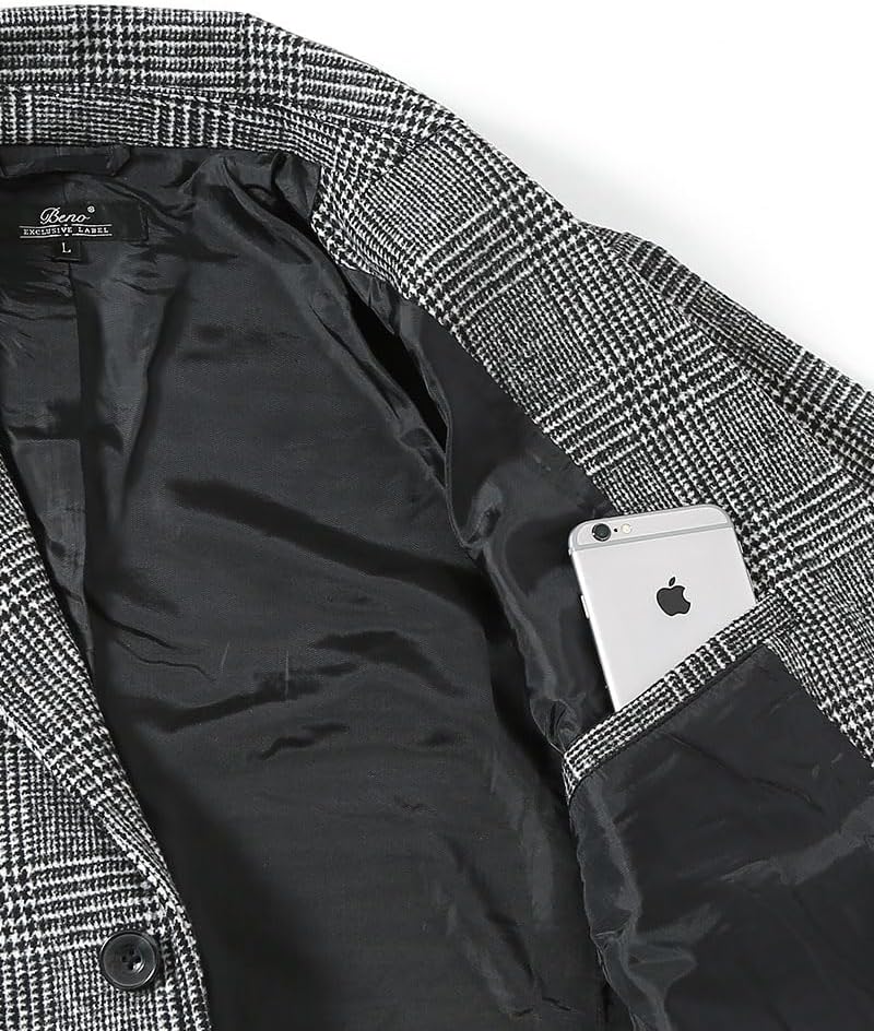 ジャケット・アウター SHOOP crazy pattern chester coat Check Chester Coat - Unisex