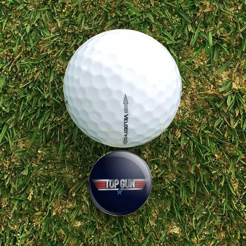 review GRAPHICS & MORE Top Gun Rendered Logo Golf Hat Clip with Magnetic Ball Marker