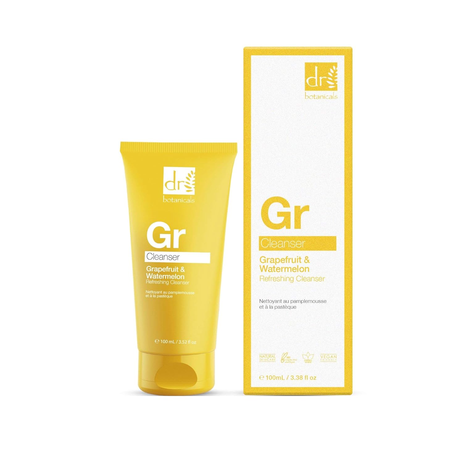 The Apothecary Collection by Dr Botanicals Grapefruit & Watermelon Cleanser (100 ml / 3.5 fl oz)