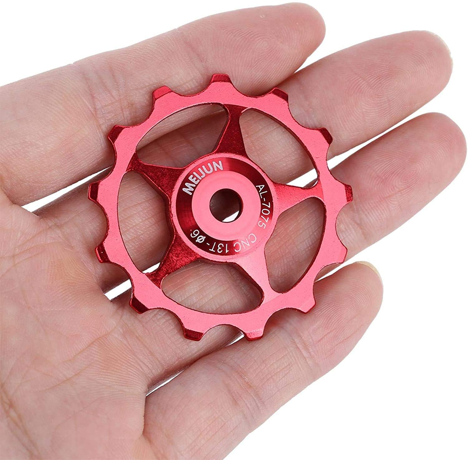 Roue jockey - Dérailleur arrière de vélo - Chaîne de vélo - Roue jockey - Poulie à roulement - Dérailleurs jockey 13T - Noir - 1 Roue jockey - Dérailleur arrière de vélo - Chaîne de vélo - Roue jockey - Poulie à roulement - Dérailleurs jockey 13T - Noir - 1