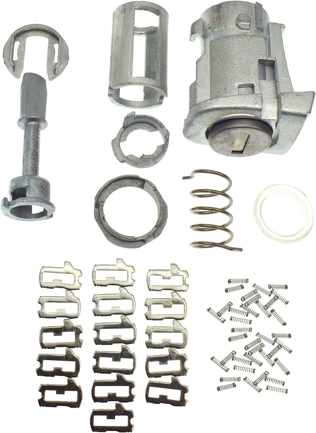 Right Door Lock Barrel Kit Fit for VW GOLF 4 POLO BORA Audi A6 SKODA FABIA