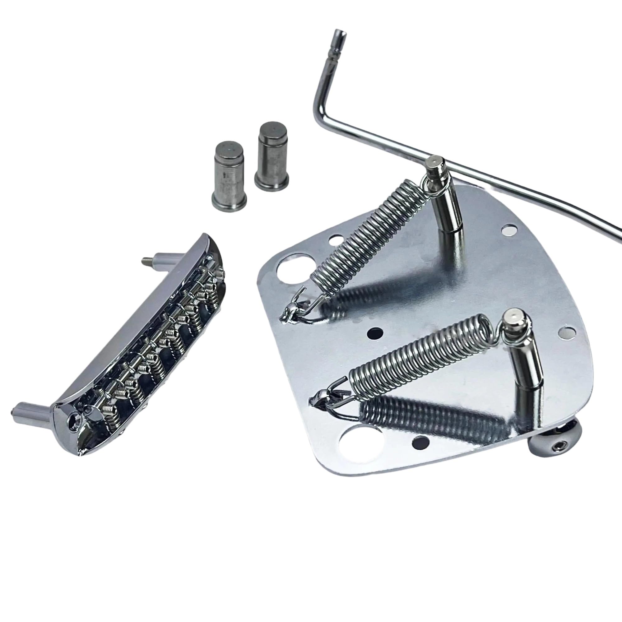 Mostek Gitarowy Zestaw Gitary Vibrato Bridge Tail Piece 6 Strun Akcesoria Do Instrumentów Muzycznych