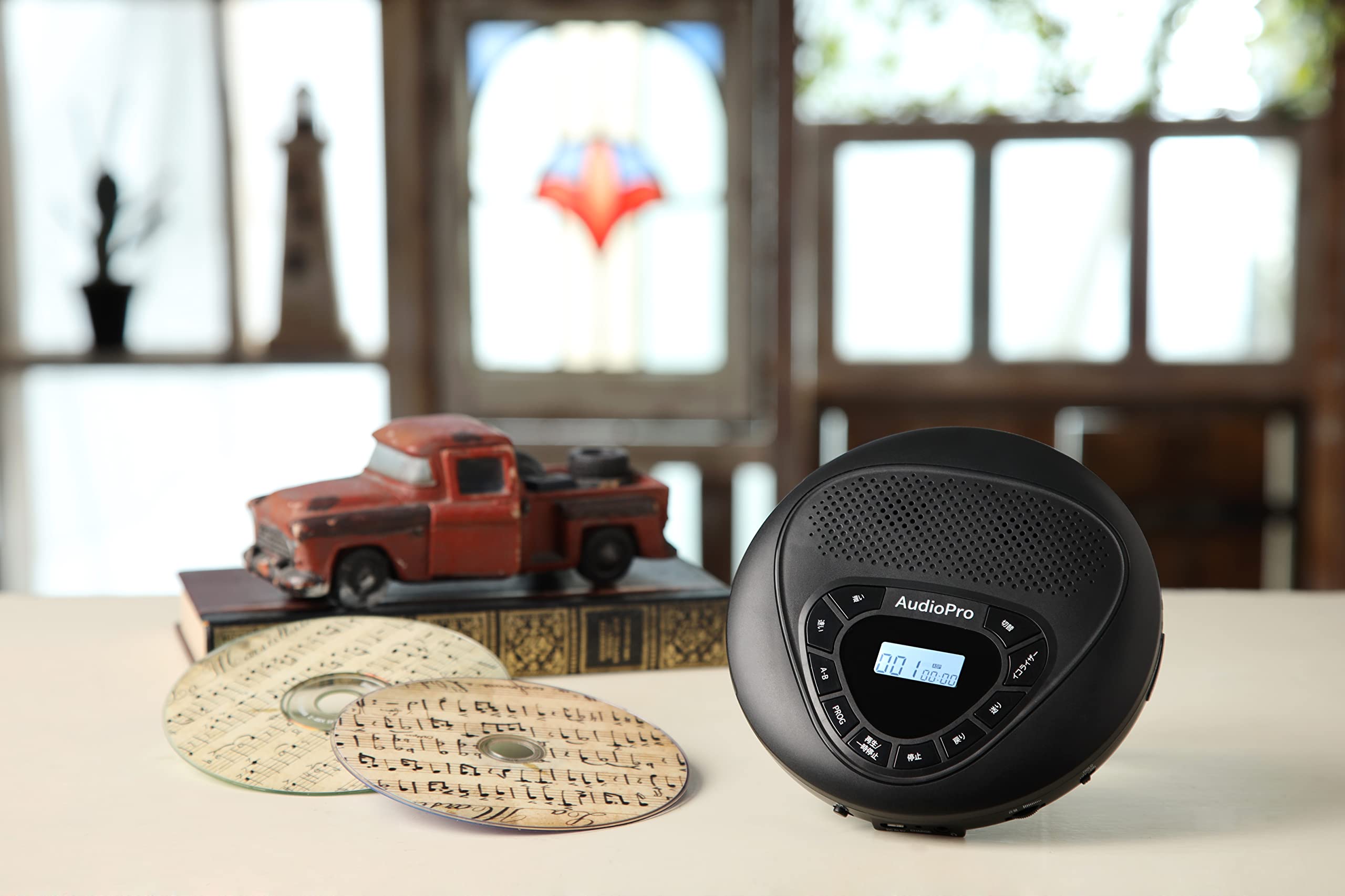 Amazon.co.jp: とうしょう ポータブル CDプレーヤー ステレオ