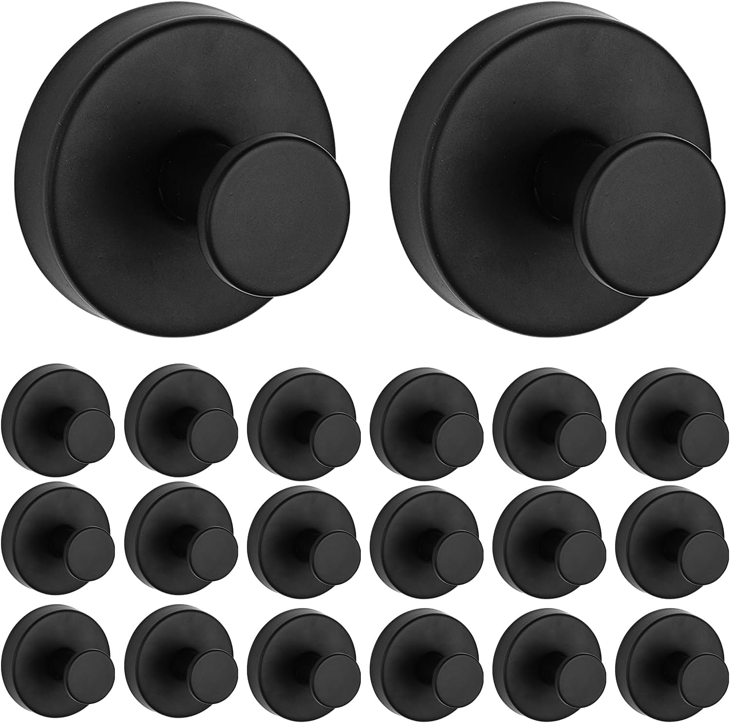 2 Pack Suction Cup Hooks for Shower, Suction Cup Towel Hooks for Bathrooms,Adhesive Wall Hook, SUS304 Waterproof Stainless Steel Hooks for Bathroom, Bedroom, Kitchen, Hotel and Office