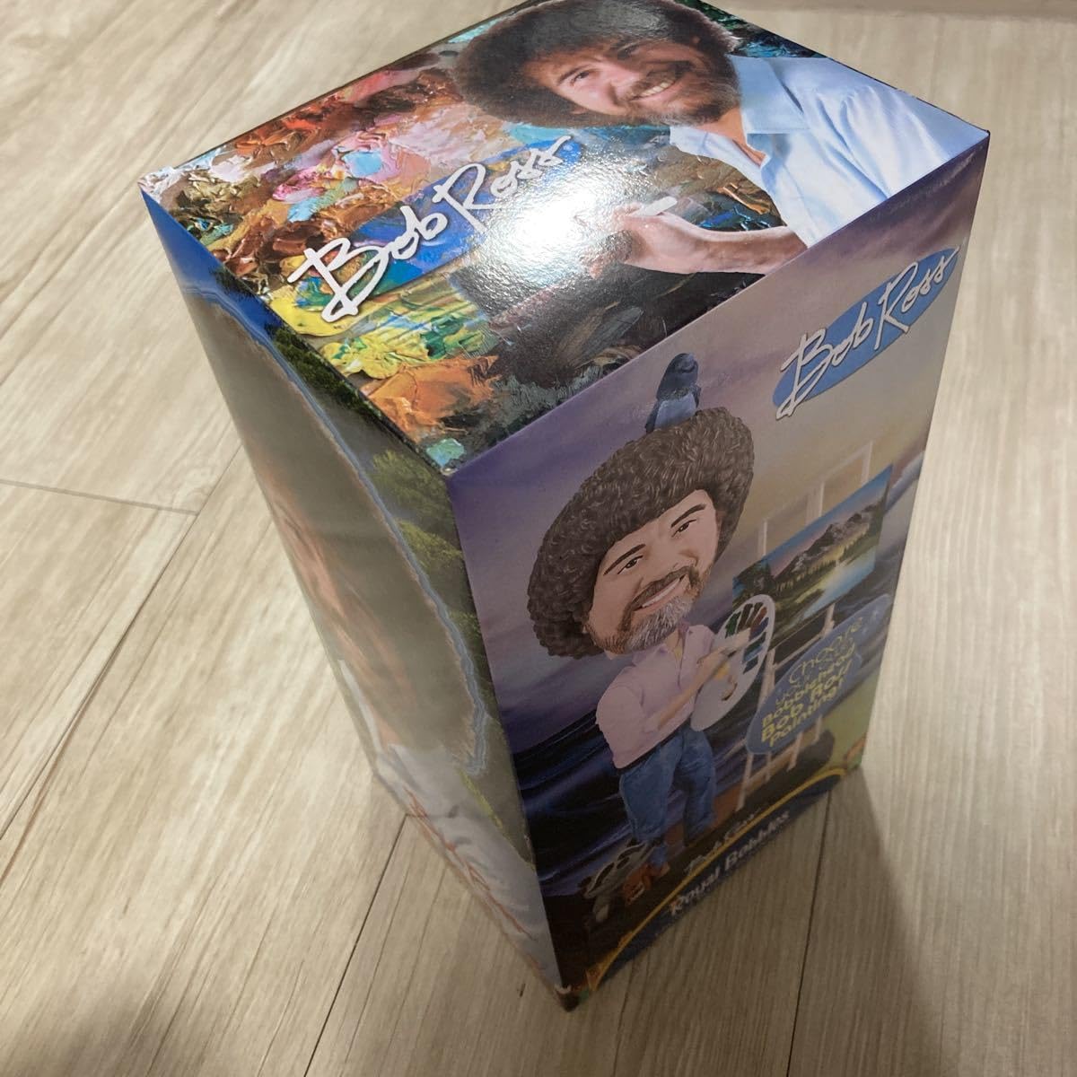 Amazon.co.jp: 画家ボブ ロスのボブルヘッド Bob Ross ボブロス