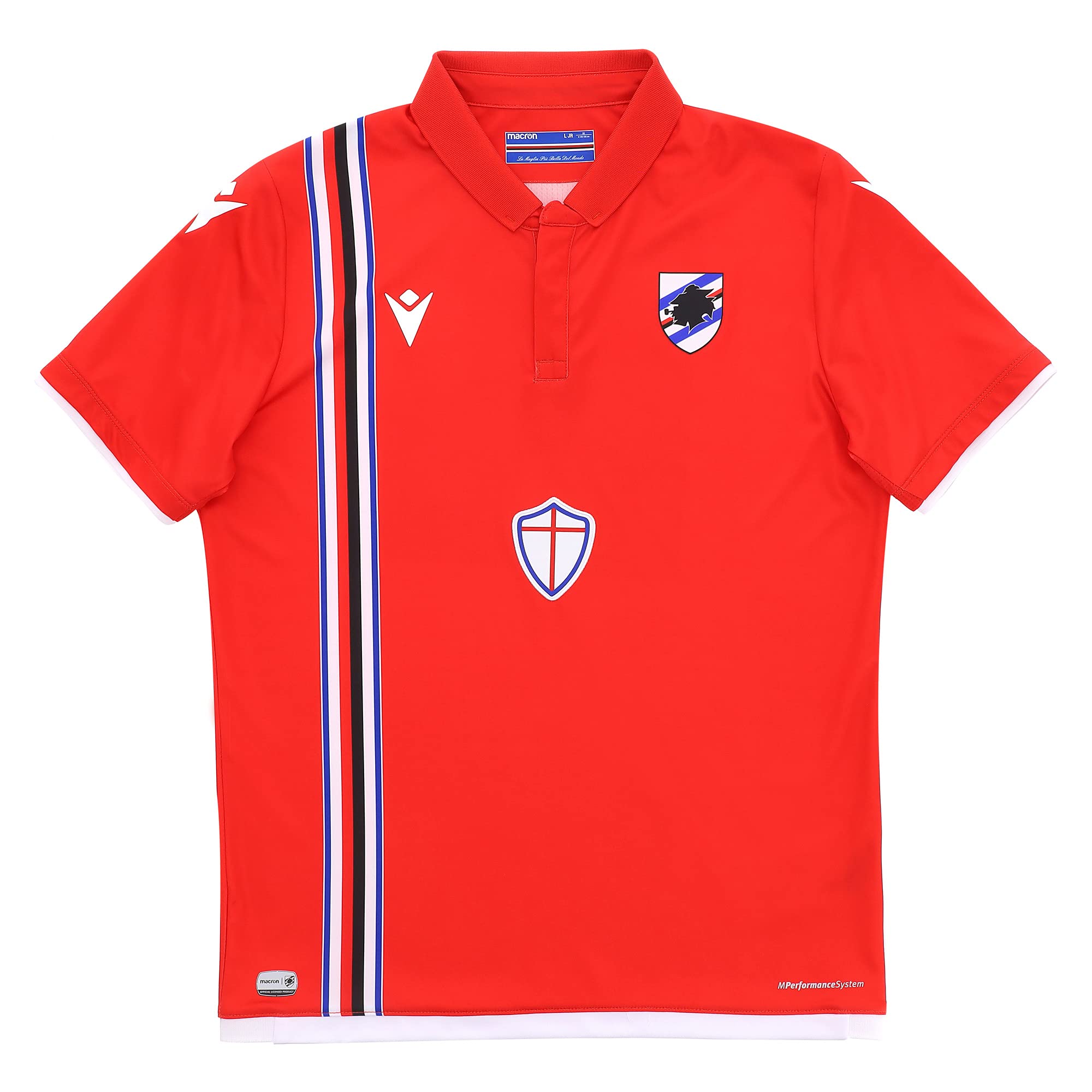 MacronUnisex Kids Merchandising Ufficiale uc sampdoria 2021/22 jersey for kids