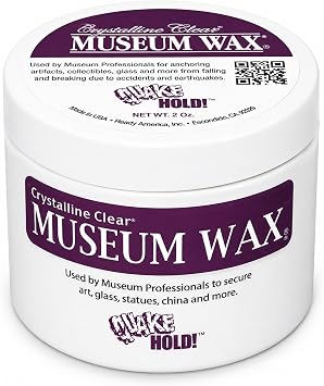 QuakeHold! 66111 Museum Wax, Clear Adhesive 2 oz
