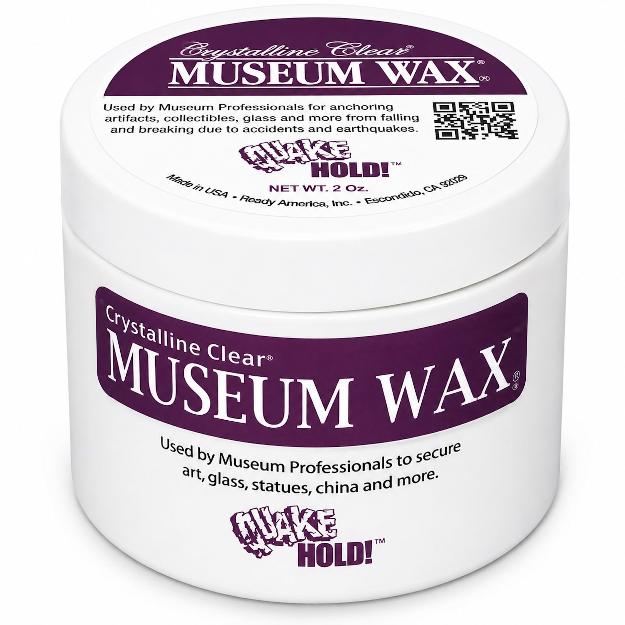 Ready America Quakehold 2 Oz Museum Wax 66111