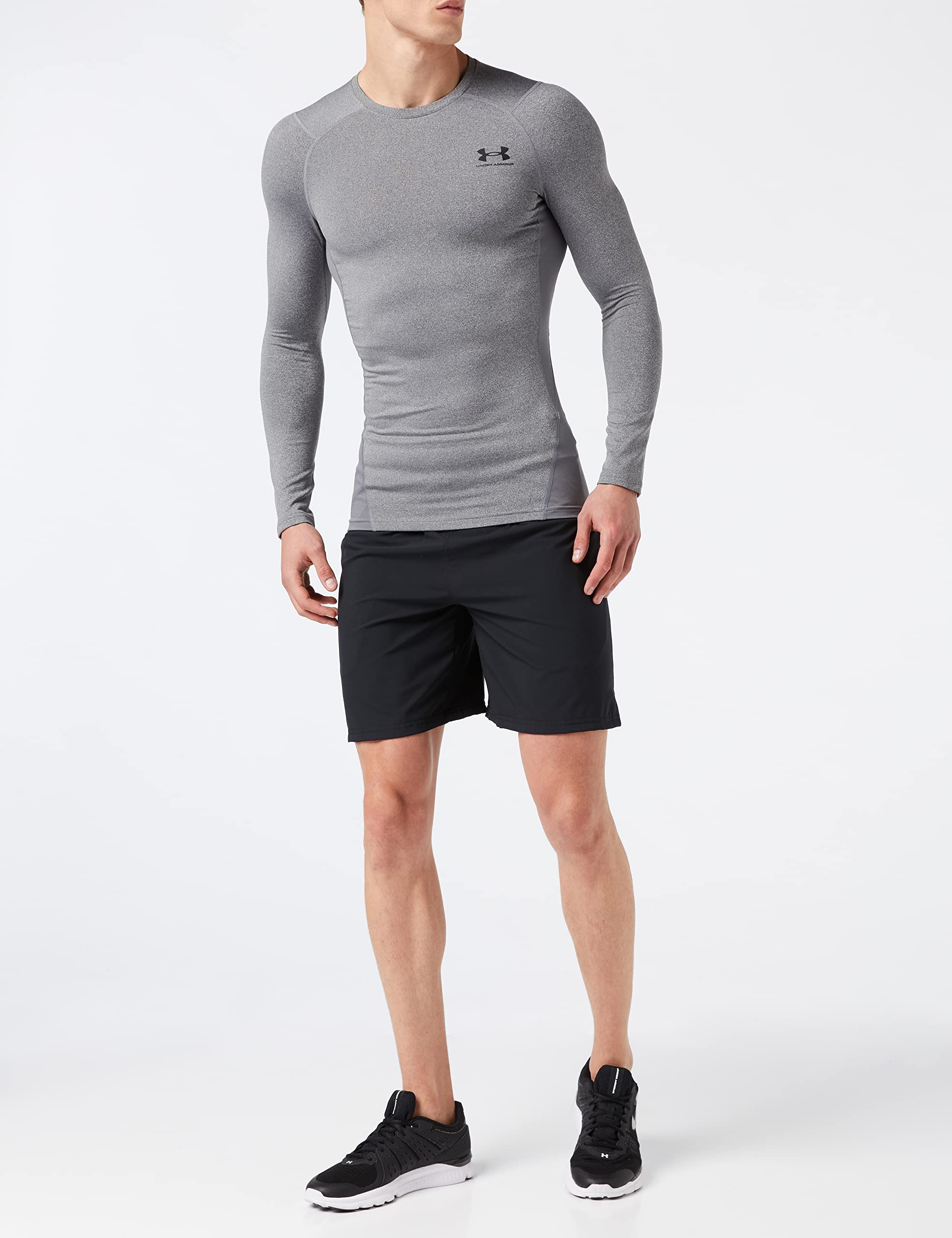 Under Armour CG Armour Fitted Crew Maglietta Uomo (Pacco da 1)