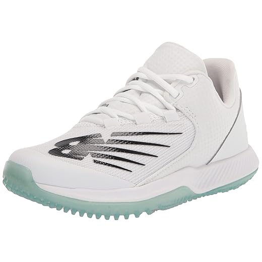 New Balance Men's FuelCell 4040 V6 Turf-Trainer Baseball Shoe, Team Navy/White, 11