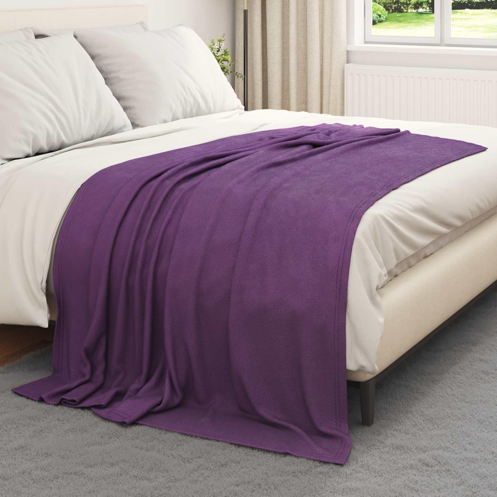 Koc polarowy Fioletowy 200 x 150 cm