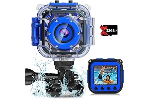 PROGRACE Waterproof Boy Camera: Capture Life's Adventures!