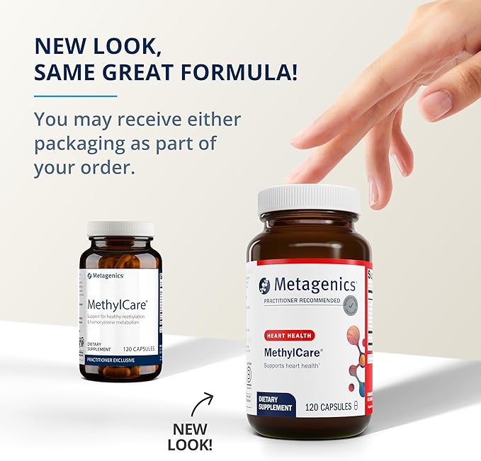 Metagenics D3 10,000 + K y MethylCare Paquete 60 Cápsulas miniatura 8