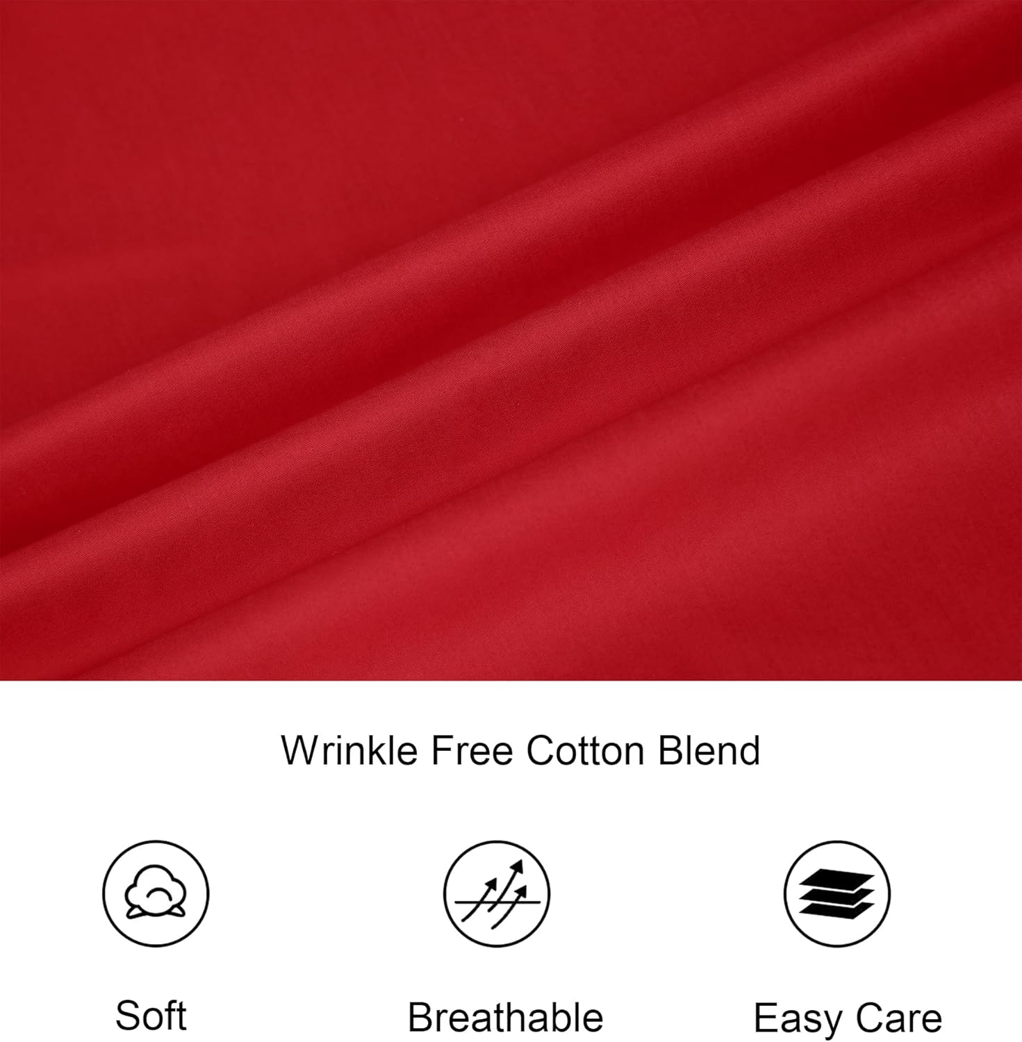 Alex Vando Mens Short Sleeve Dress Shirt Solid Cotton Stretch Button Down Shirt with Pocket - Image 6