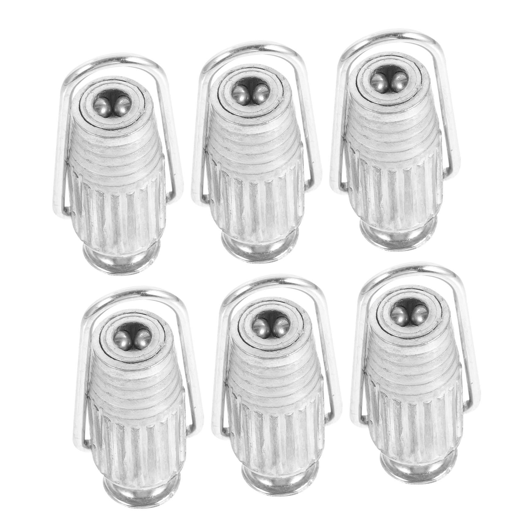 6 Stück Wäscheleinenspanner Wäscheleinenspanner Einsteller Wäscheleinendrahtspanner Wäscheleineneinsteller Hochleistungs Silber