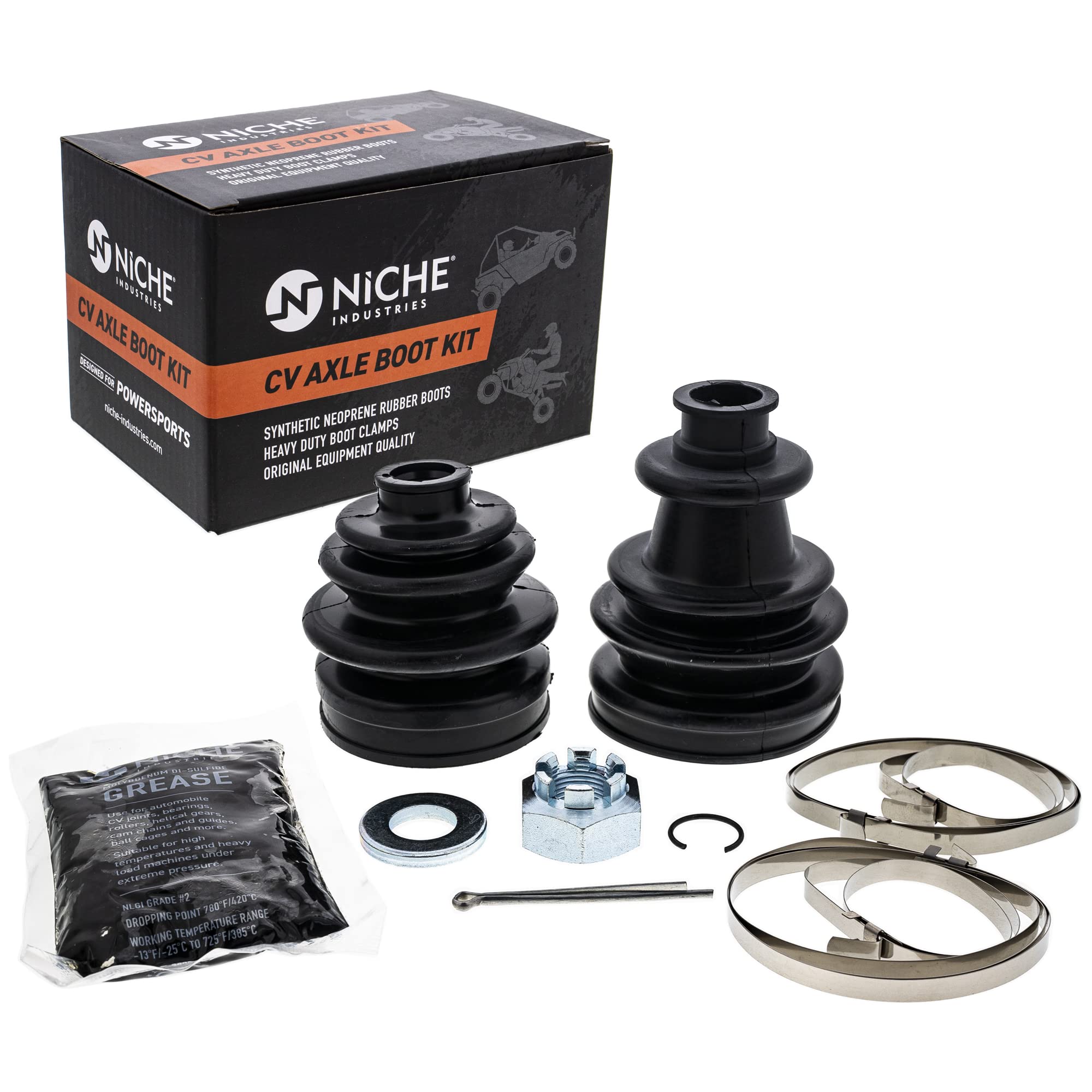 Amazon.com: NICHE Rear CV Axle Boot Kit for Can-Am Outlander 330
