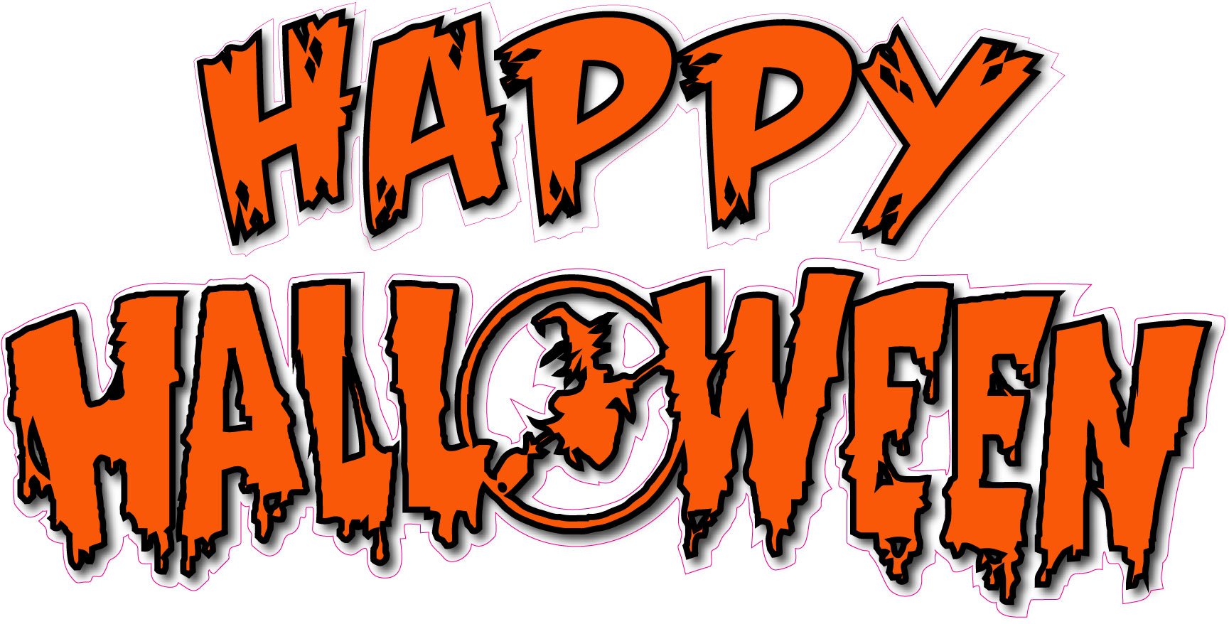 Happy Halloween Wall or Window Decor Decal 12