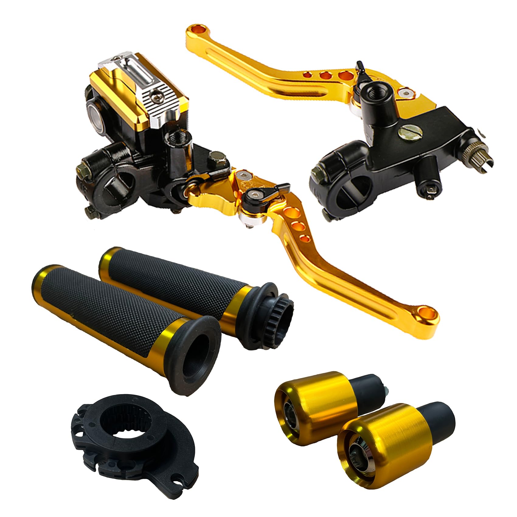 LisylineAuto 7/8 22mm Motorcycle Brake Lever Set
