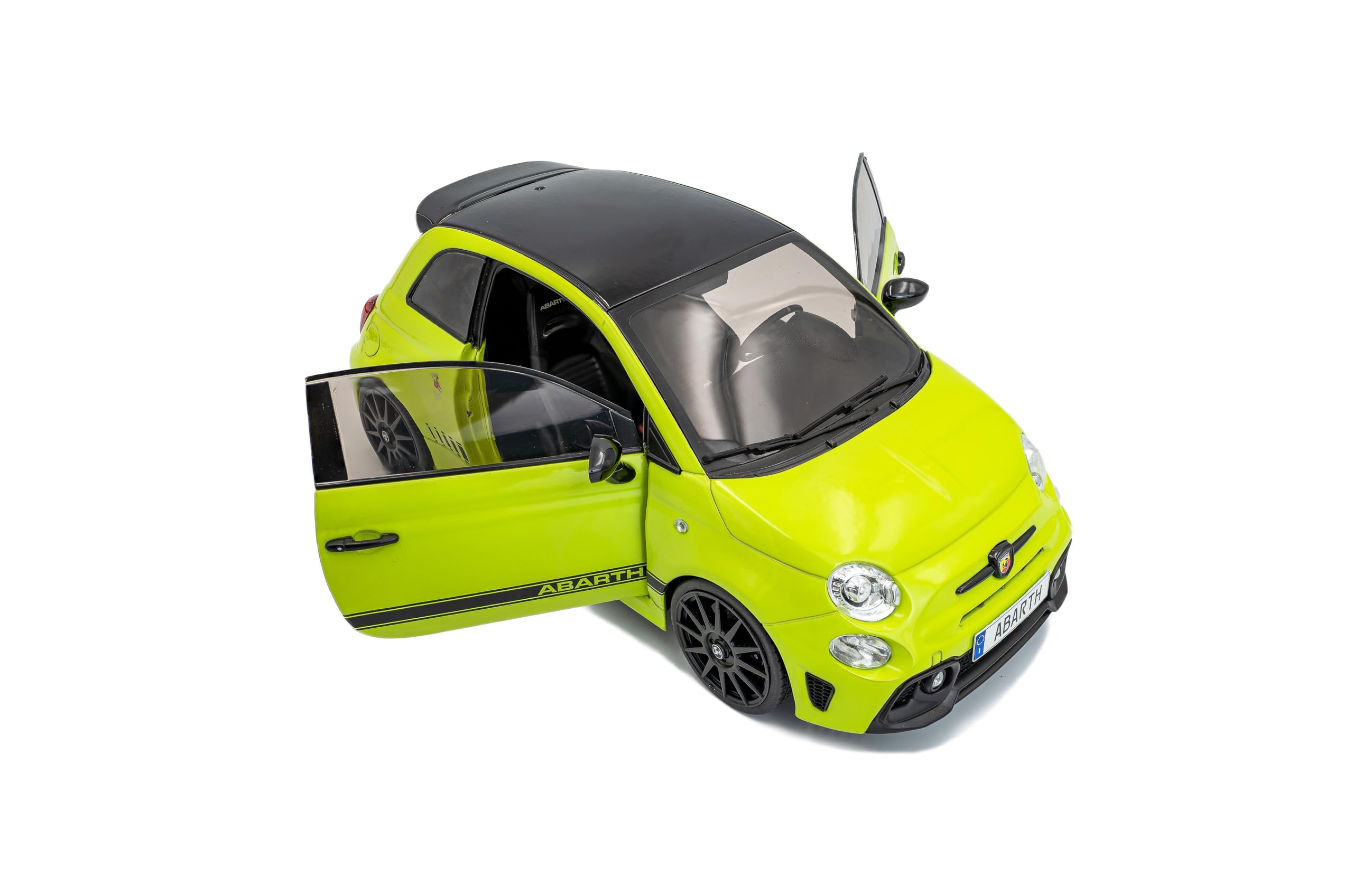 Amazon | SOLIDO 1/18 フィアット F595 アバルト 2023 (ネオングリーン