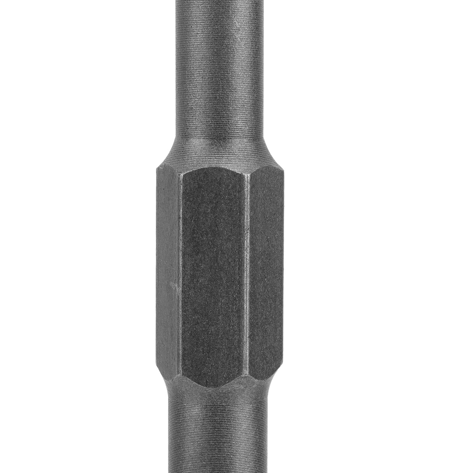 Scalpello per rimozione, utensile da demolizione per scanalature, codolo esagonale acciaio 40Cr temprato, efficiente per muratura e calcestruzzo