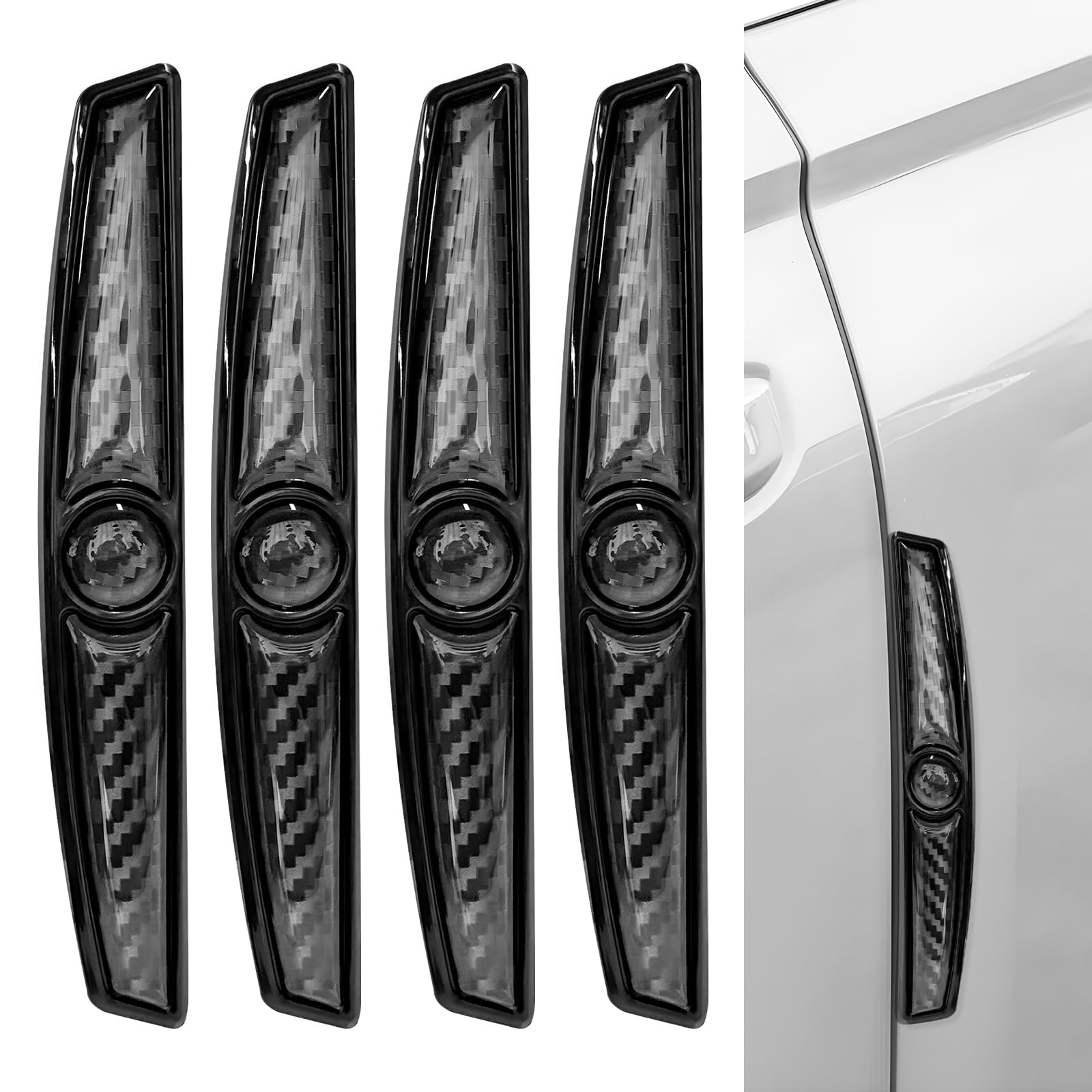 Photo 1 of KAUEGOW Carbon Fiber Car Door Edge Guards (4 PCS)