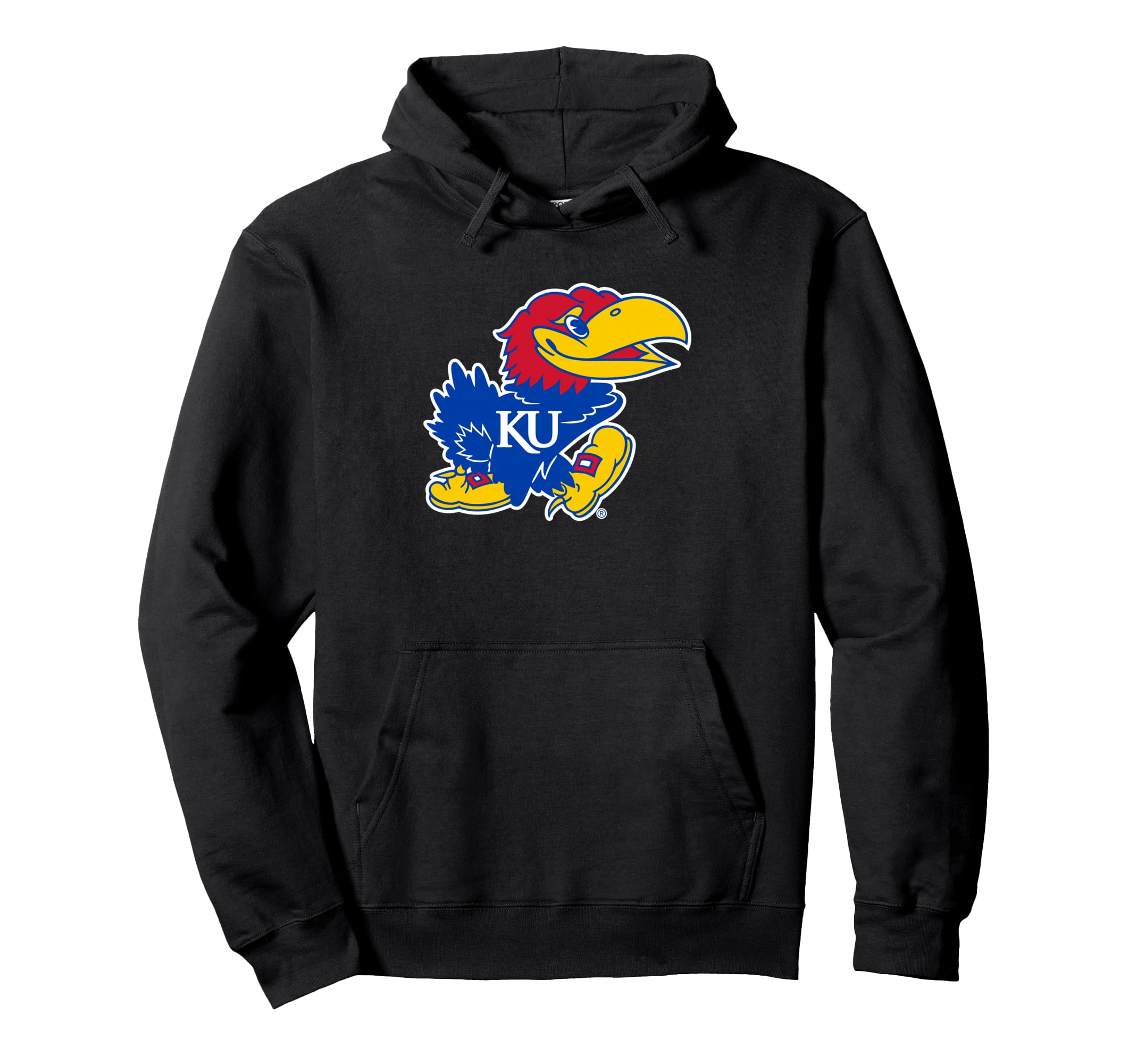 Kansas Jayhawks Icon Officially Licensed Pullover Hoodie Small