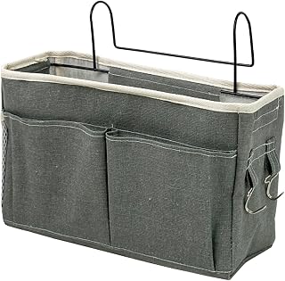 Hanging Storage Basket - Bedside Caddy Hanging Organizer Storage Bag | Baby Opportunity Organization Bed Pocket Intended For Baby Bottles Nappies Cellular Phones Bedroom Nursery Hospital Colleges